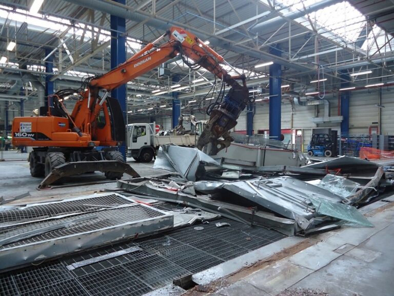 desmantelamiento industrial