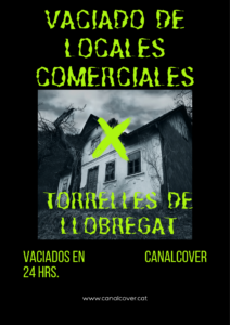 Vaciado de locales comerciales Torrelles de Llobregat