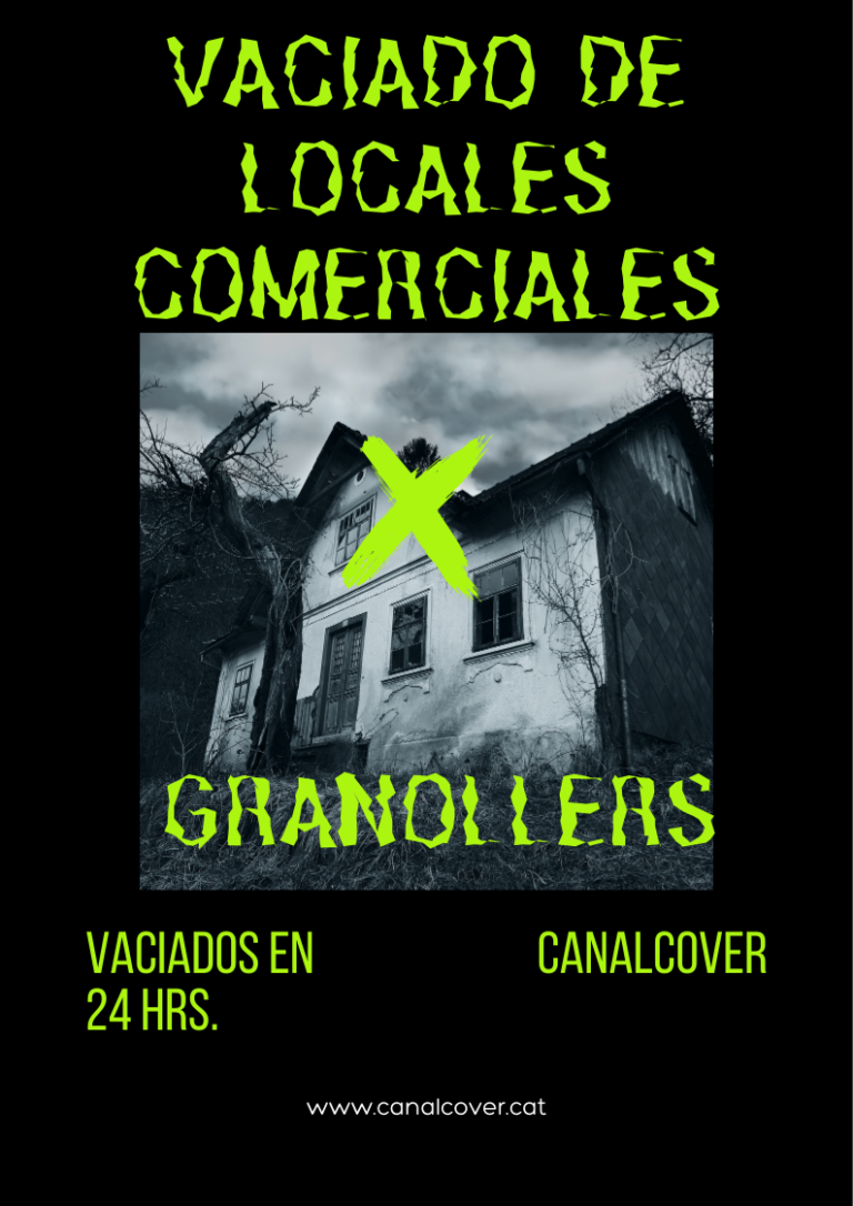 Vaciado de locales comerciales Granollers