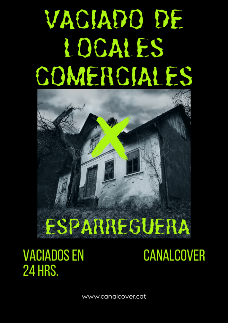 Vaciado de locales comerciales Esparreguera