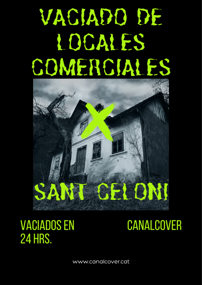 Vaciado de locales comerciales Sant Celoni