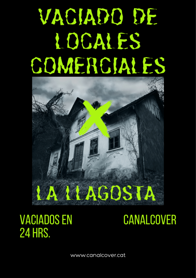 Vaciado de locales comerciales La Llagosta