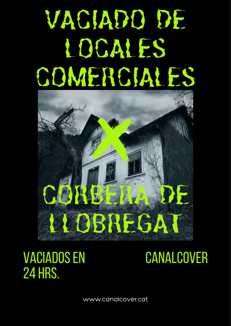 Vaciado de locales comerciales Corbera de Llobregat