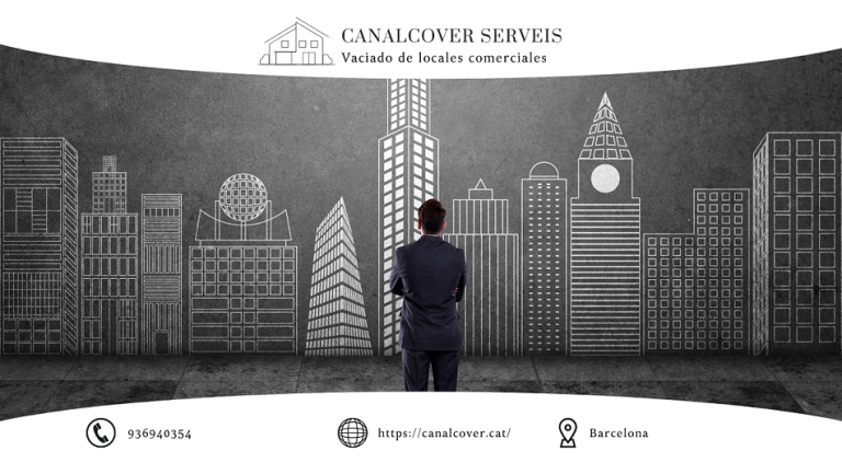 Vaciado de locales comerciales Montbau
